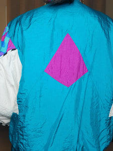 Dope Print Vintage Windbreaker