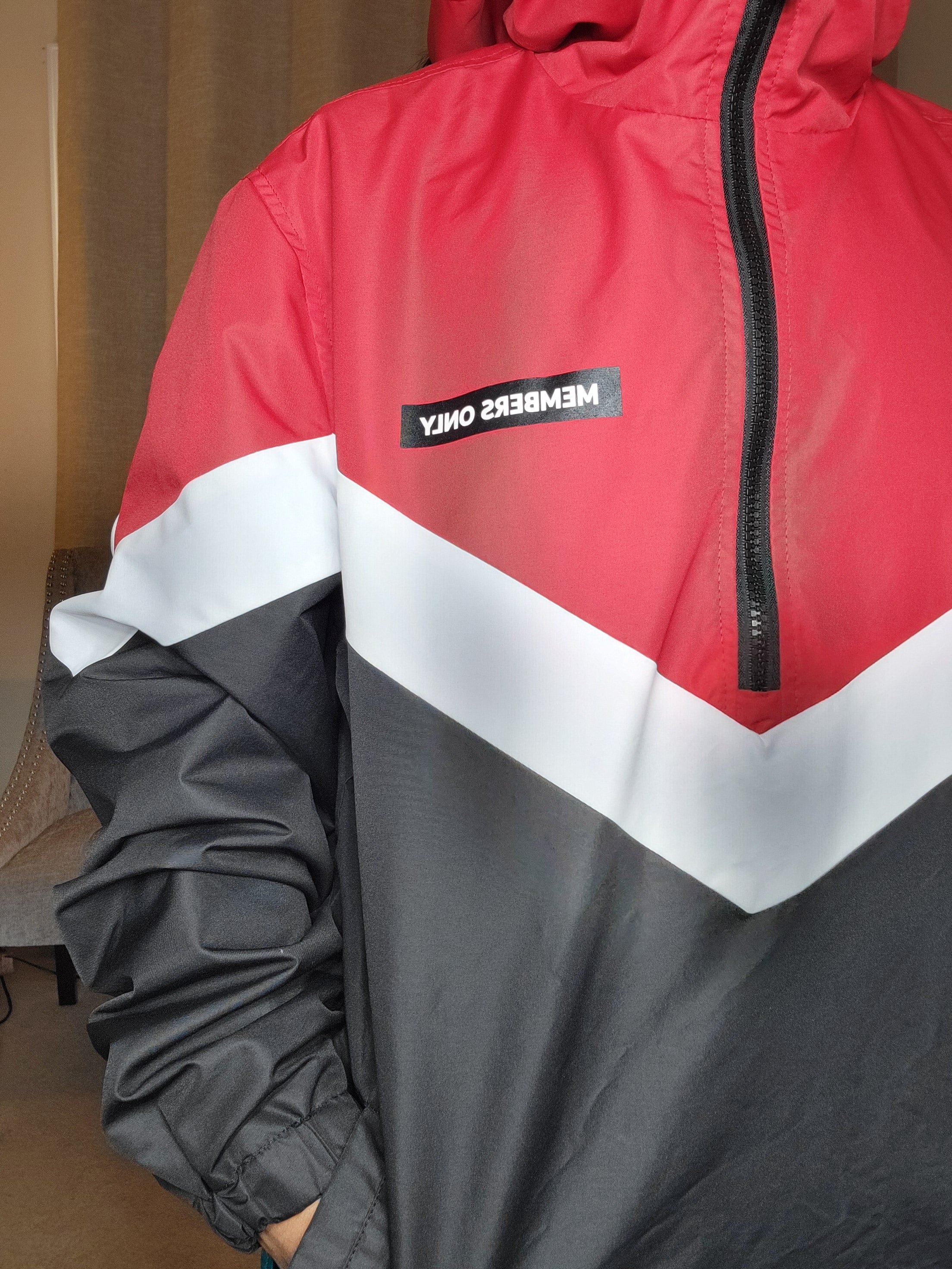 Members Only Pullover Windbreaker