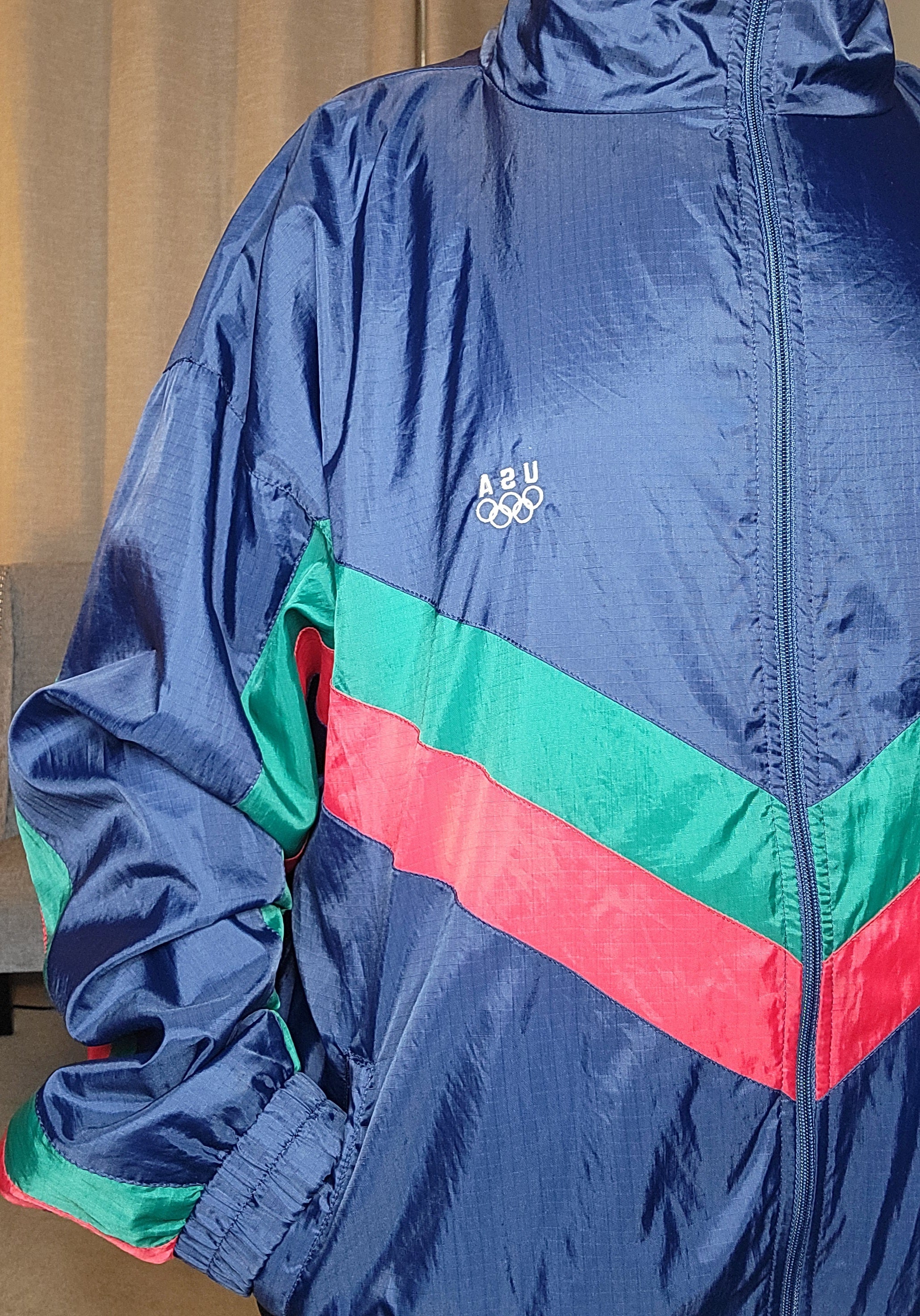 Vintage JC Penney USA Olympic Windbreaker