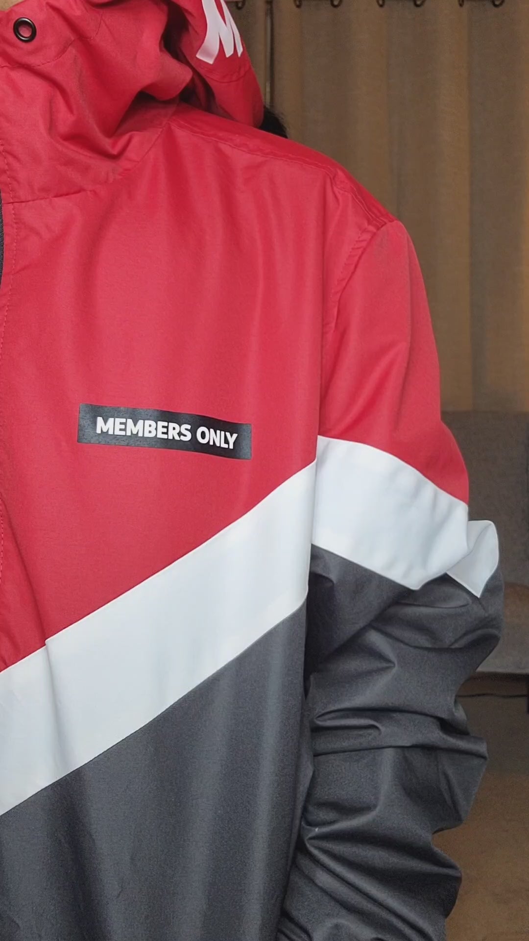 Members Only Pullover Windbreaker