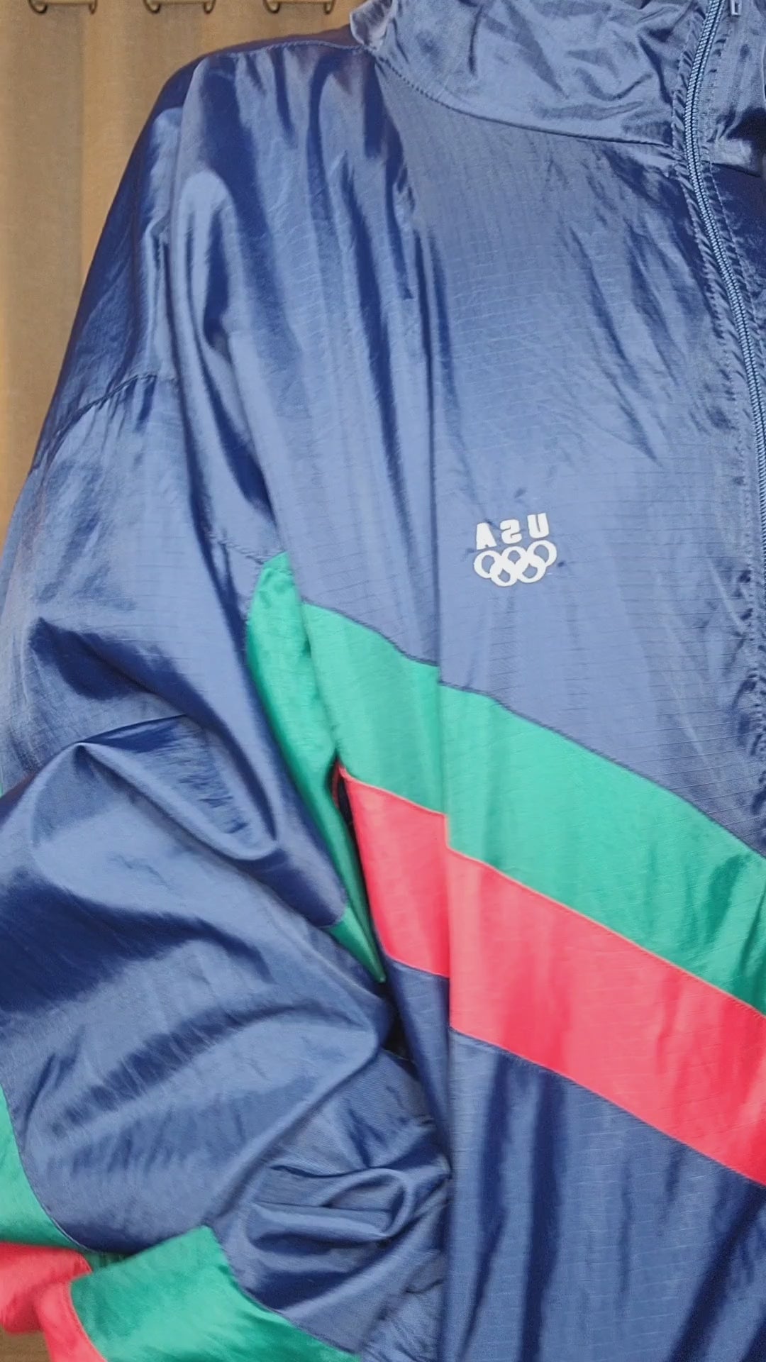 Vintage JC Penney USA Olympic Windbreaker